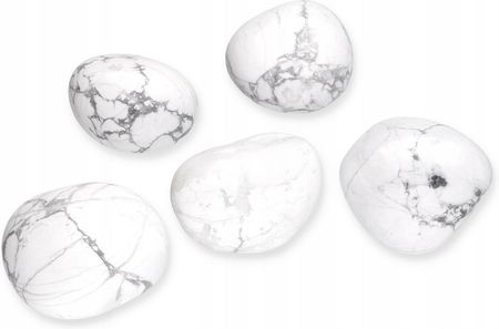 Howlit Kamień Naturalny Oszlifowany Otoczak 2 4cm Biały Minerał Kryształ - zdjęcie 2