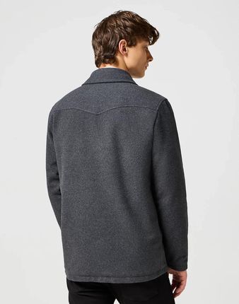 WRANGLER TRANSITIONAL JACKET CHARCOAL HEATHER 112357211 - zdjęcie 2