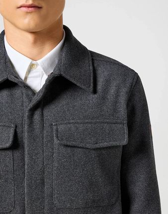 WRANGLER TRANSITIONAL JACKET CHARCOAL HEATHER 112357211 - zdjęcie 2