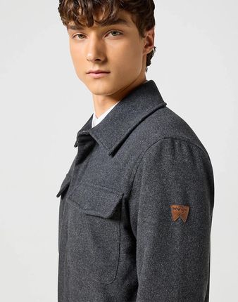 WRANGLER TRANSITIONAL JACKET CHARCOAL HEATHER 112357211 - zdjęcie 2