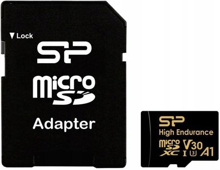 Karta pamięci Silicon Power microSDXC High Endurance Golden Series 64GB V30 - zdjęcie 2