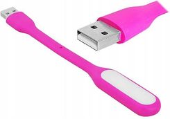 Zdjęcie Ltc Ps Lampka Komputerowa Usb Gumowa Różowa (LXET77R) - Bieruń