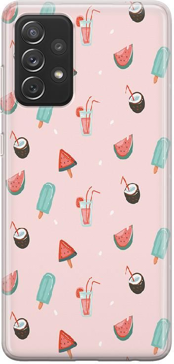 Pieceofcase Etui Silikonowe Z Nadrukiem Samsung Galaxy A G Summer