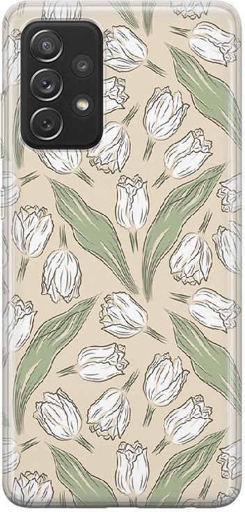 Pieceofcase Etui Silikonowe Z Nadrukiem Samsung Galaxy A G Tulipany