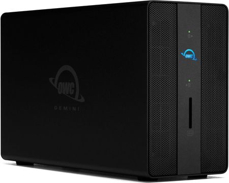 OWC Gemini 32TB | Macierz dyskowa HDD RAID 2x16TB, USB-C, Thunderbolt 3, Czytnik SD - zdjęcie 2