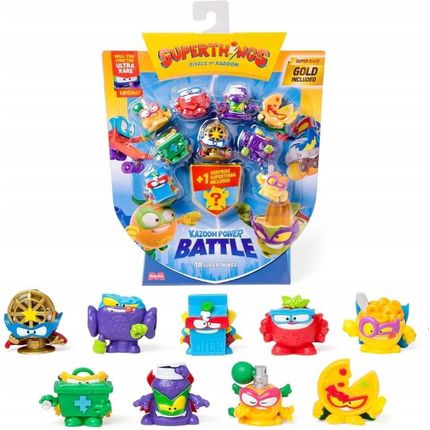 Super Things Kazoom Power Battle Ten Pack 10 szt. Figurek Zestaw - zdjęcie 2