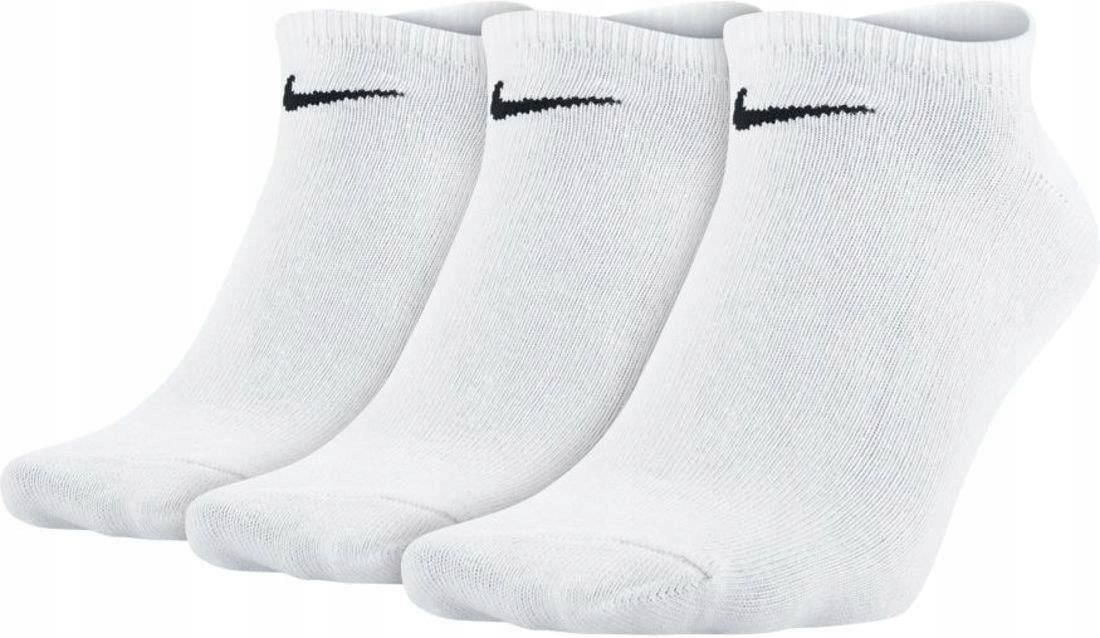 Nike Skarpetki Stopki Białe Bawełna 3pak SX2554101 rozm 38 42 Ceny i