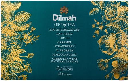 Dilmah Świąteczny Zestaw Herbat Gift Of Tea 64 Koperty - zdjęcie 2