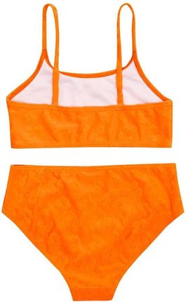 Regatta Dziewczęcy Komplet Bikini Dakaria Ii W Kwiaty Pomarańczowe - zdjęcie 2