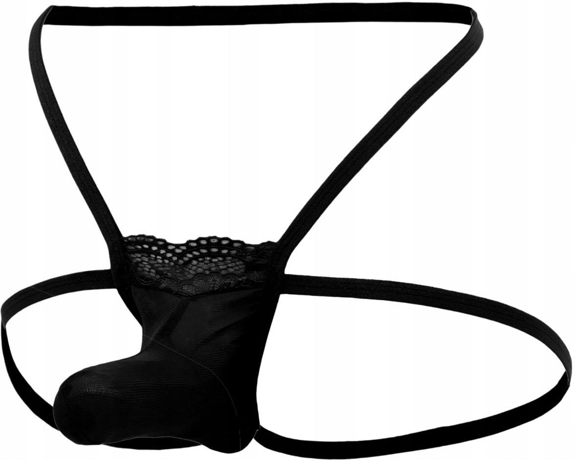 Le Cabaret Lingerie Męskie majtki erotyczne stringi z kieszonką sexy