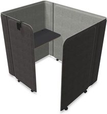 Zdjęcie Nowy Styl Ścianka Wyciszająca Boks Brainy Felt Grey, Składana, Open Space, Mobilna, Na Kółkach - Grodzisk Mazowiecki