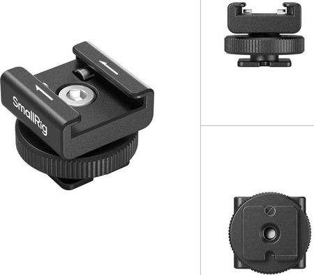 Bezprzewodowy uchwyt mikrofonu SmallRig 4822 Wireless Microphone Support with Cold Shoe Mount - zdjęcie 2