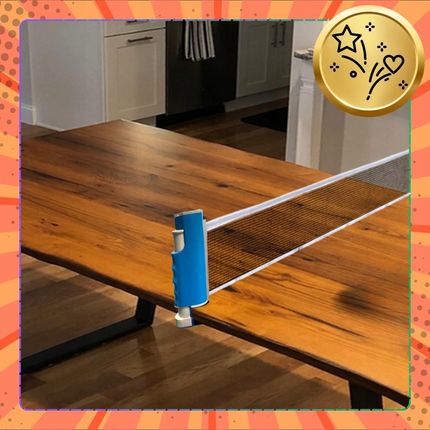 ZESTAW DO TENISA STOŁOWEGO PING PONG 2x PALETKI PIŁECZKI Z SIATKĄ ROZKŁADANĄ TO1 - zdjęcie 6