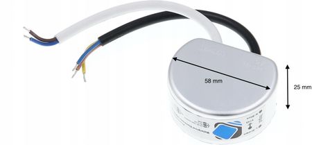 Akb-Poland Zasilacz Led 12V Dopuszkowy 30W Wodoodporny Hermetyczny Do Taśm Led Ip67 ZP04 - zdjęcie 4