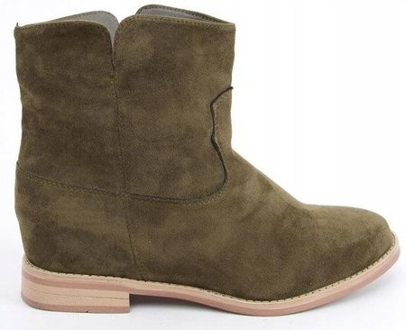 Botki na ukrytym koturnie DEER GREEN 39 - zdjęcie 3