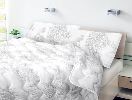 Aio Factory Kołdra 220X240cm Całoroczna Antyalergiczna Mikrofibra Drukowana Silikon - zdjęcie 3