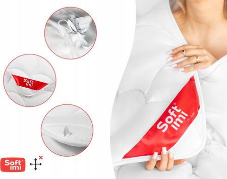 Softimi Kołdra Całoroczna Antyalergiczna 120X200 Z Polski Ciepła Lekka 4 Pory Roku - zdjęcie 2