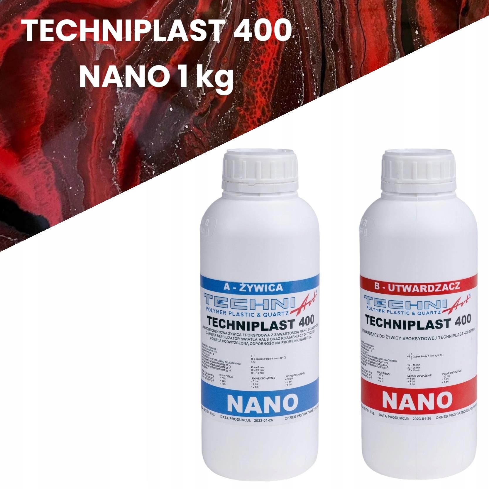 Techniart Techniplast 400 1Kg Żywica Epoksydowa NANO Ceny i opinie