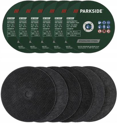 Parkside Performance Metalowe tarcze do cięcia 125mm gr 6mm 5 Sztuk 1769706130 - zdjęcie 2
