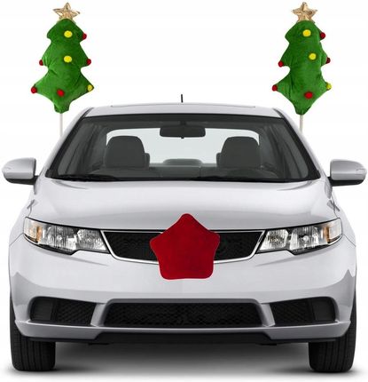 Dekoracja Samochodowa Choinki Gwiazda Na Auto Samochód Ozdoba Świąteczna 1770329153 - zdjęcie 2