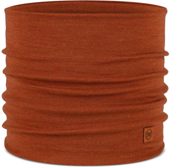 Zdjęcie Komin wełniany Buff Merino Heavyweight Neckwarmer solid cinnamon - Prusice