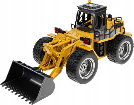 Click4Toys Zdalnie Sterowany Duży Spychacz Buldożer Rc Led Pojazd Budowlany Pilot - zdjęcie 6