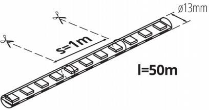 Kanlux Wąż Świetlny Givro Led 50M Cw Zimny Złącze 2 Pin Givronew (38580) - zdjęcie 4