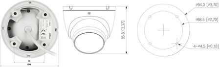 Dahua Kamera Ip Ipc-Hdw1839T-A-Il-0280B-S6 Smart Dual Light 8.3 Mpx 4K Uhd 2.8 Mm (IPCHDW1839TAIL0280BS6) - zdjęcie 2