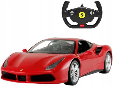 Leantoys Auto Rastar 1:14 Ferrari 488 Gtb Czerwone - zdjęcie 3