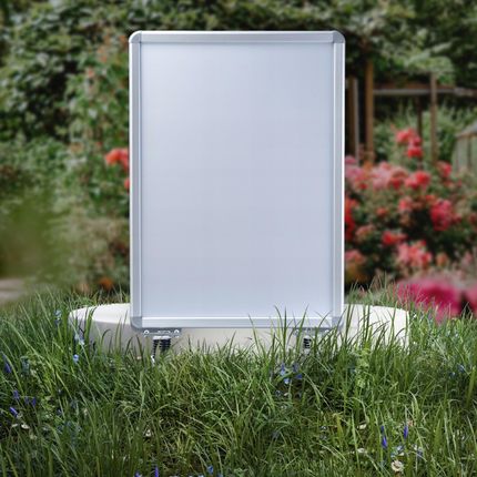 Potykacz Waterbase Stojak Reklamowy Dwustronny Aluminiowy Owz A1 - zdjęcie 3