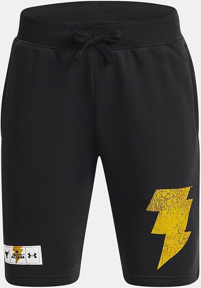Zdjęcie Spodenki krótkie chłopięce Under Armour PROJECT ROCK RIVAL TERRY SHORT | -15% z kodem PREZENT na wybrane produkty Decathlon - Zielona Góra