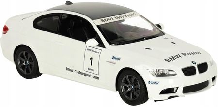 Kik Samochód Zdalnie Sterowany Rastar 48000 Bmw M3 1:14 Biały - zdjęcie 4
