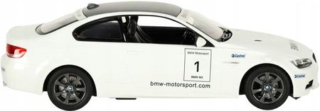 Kik Samochód Zdalnie Sterowany Rastar 48000 Bmw M3 1:14 Biały - zdjęcie 2