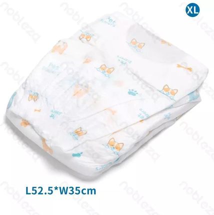 Pieluchy dla suczki XL 52,5x35cm opakowanie 10 sztuk chłonne i wygodne - zdjęcie 3