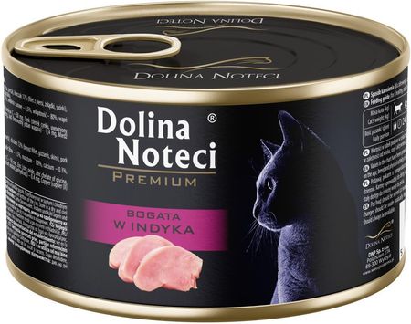 Dolina Noteci Mokra Karma Dla Kota Indyk 24X185G - zdjęcie 2