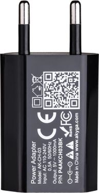 Akyga AK-CH-03BK 1x USB-A 1 A - zdjęcie 2