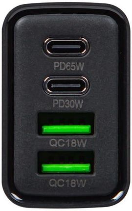 Blow 76-023# Ładowarka sieciowa gniazdo usbx2 + usb-c qc+pd 65w - zdjęcie 4