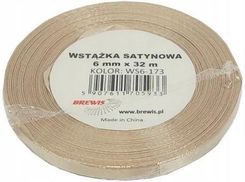 Zdjęcie Wstążka Satynowa Migdałowa 6Mm X 32M - Kruszwica