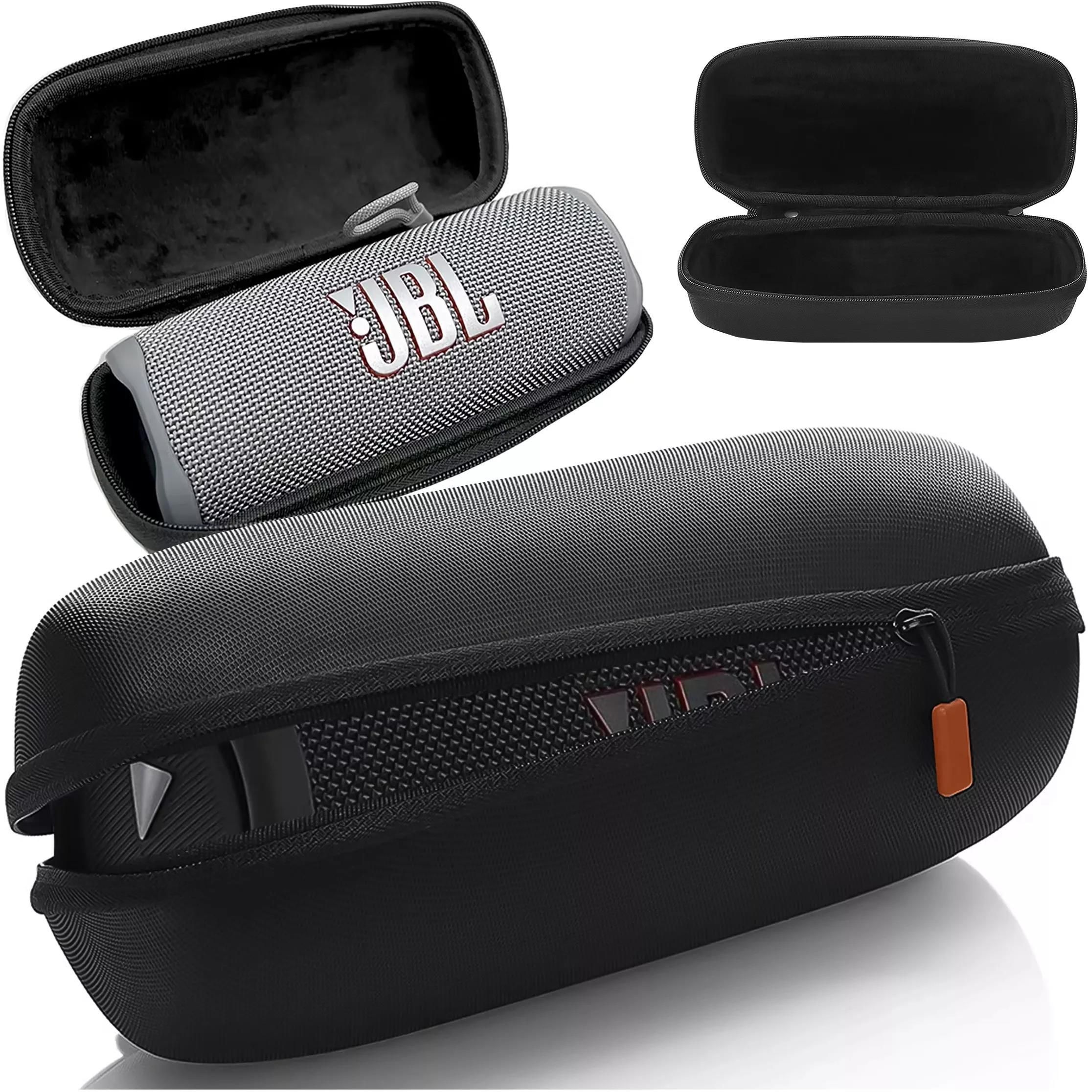 Zdjęcie Alogy Etui Ochronne Case Na Głośnik Do Jbl Flip 2/3/4/5/6 Hard Obudowa Ochronna Z Karabińczykiem Mocne Czarne - Piotrków Trybunalski