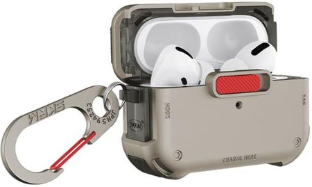 Skinarma Etui Mecha Airpods Pro 2 Titanium - zdjęcie 4