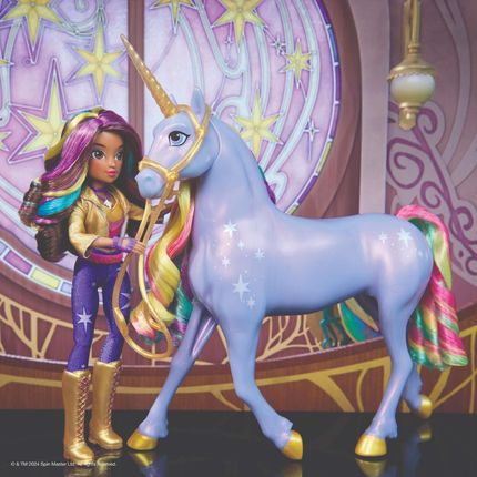 Spin Master Unicorn Academy Zestaw Sophia & Wildstar dziewczyna i jednorożec ze światłem+ akcesoria - zdjęcie 3