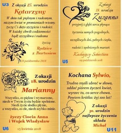 Euforia Złoty Łańcuszek 585 Klasyczny Pancerka Grawer - zdjęcie 5