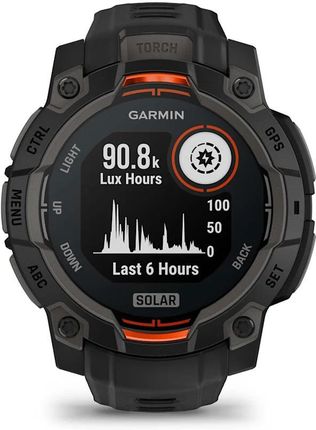 Garmin Instinct 3 Solar 45mm Czarny 010-02934-00 - zdjęcie 4