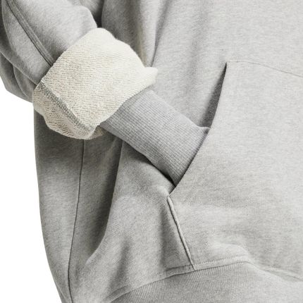 Bluza z kapturem damska adidas ESSENTIALS szara IY9616 - zdjęcie 4