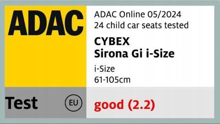 Cybex Sirona Gi I-Size Plus 0-20Kg Almond Beige - zdjęcie 3
