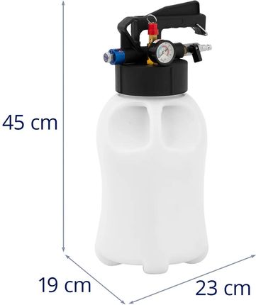 Pompa do wymiany oleju w skrzyni automatycznej - 6 l - 8 adapterów - MSW - MSW-AGP-04 - zdjęcie 5