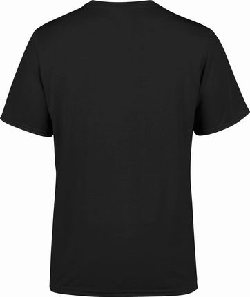 Dziwne u mnie działa dla informatyka programisty IT Męska koszulka (3XL, Czarny) - zdjęcie 2