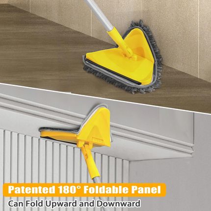 Jehonn Mop Podłogowy 202cm Z 6 Padami Mikrofibra - zdjęcie 2