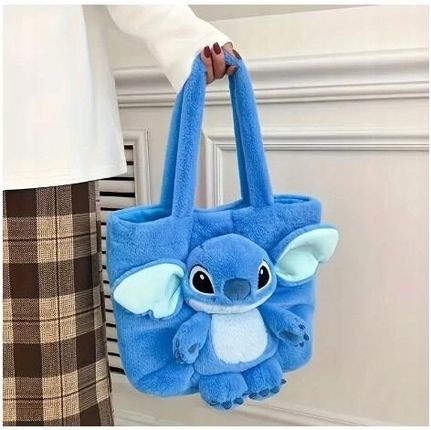 TOREBKA PLUSZAK STICH STITCH MASKOTKA PLUSZOWA TOREBECZKA NA RAMIĘ DZIECI - zdjęcie 5