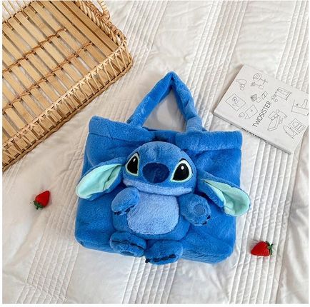 TOREBKA PLUSZAK STICH STITCH MASKOTKA PLUSZOWA TOREBECZKA NA RAMIĘ DZIECI - zdjęcie 5